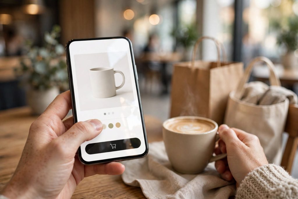 Mobile E-commerce Optimize for Phone Shoppers