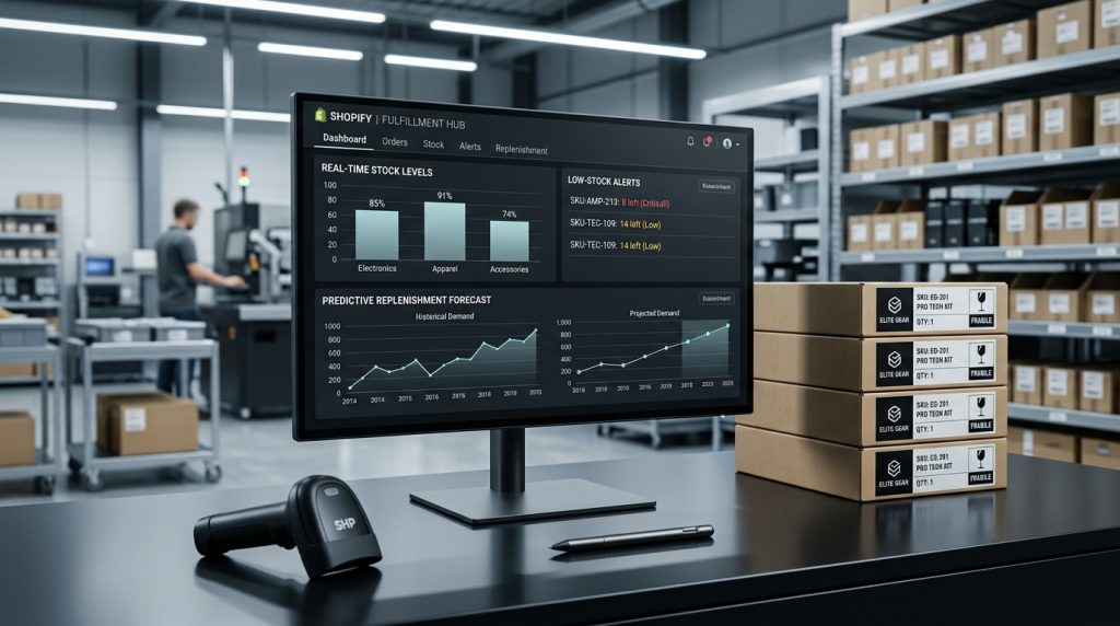 Shopify Inventory Management Track Stock Levels
