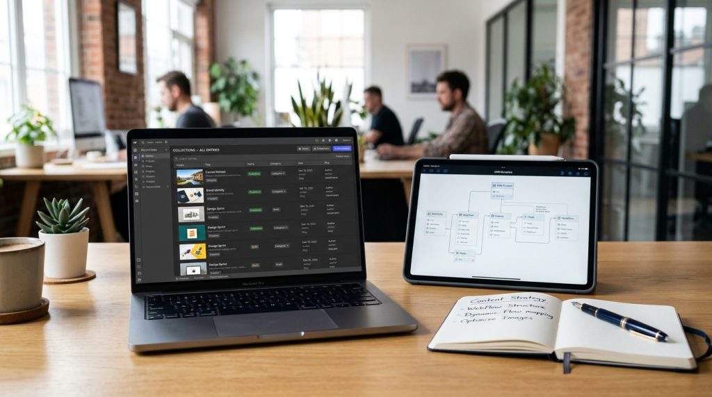 Webflow CMS Managing Dynamic Content