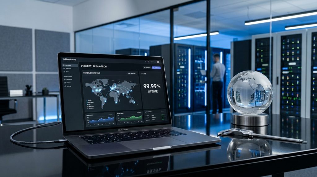 Webflow Hosting Built-in & Optimized