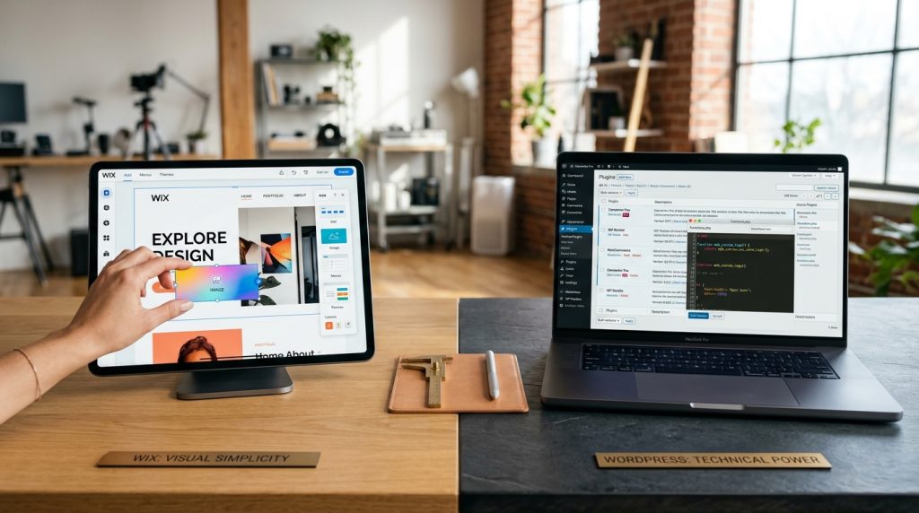 Wix vs WordPress Simplicity vs Power