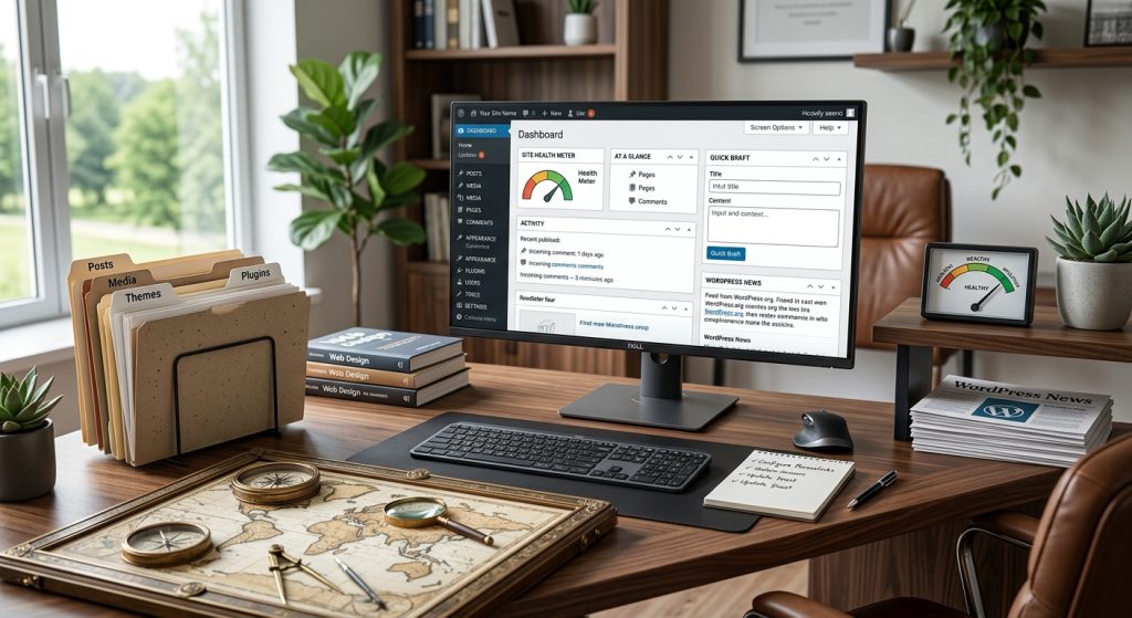 WordPress Dashboard Tour Where Everything Is